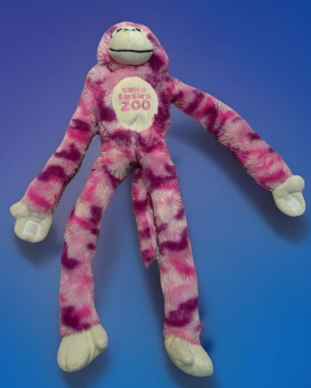 Lil Hanging Monkey Plush Santa Barbara Zoo 18”